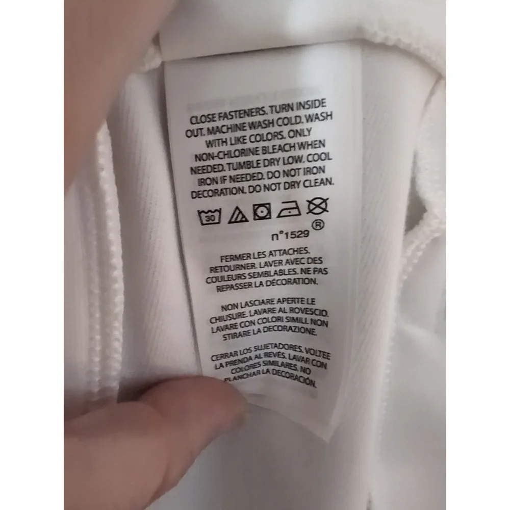 White Polo Ralph Lauren Double-Knit Full-Zip Hoodie and matching joggers 2XL - Picture 13 of 16